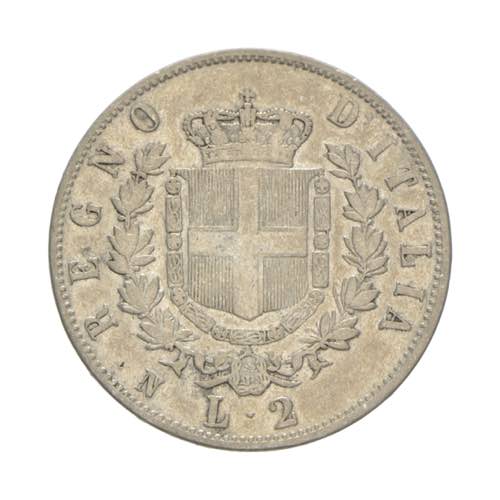 Vittorio Emanuele II - 2 lire 1862 ... 