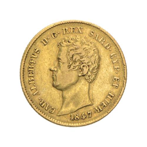 Carlo Alberto - 20 lire 1847 - ... 