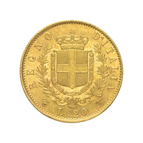 Vittorio Emanuele II - 20 lire ... 