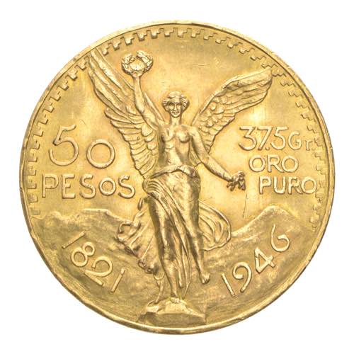 Messico - 50 pesos 1946 Av. 50 ... 