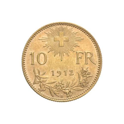 Svizzera - 10 franchi Vreneli 1912 ... 