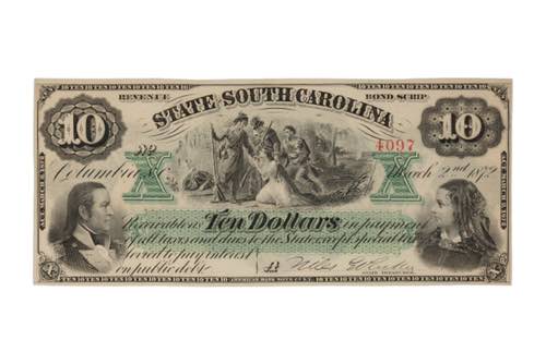 Sud Carolina - 10 dollari 2 marzo ... 