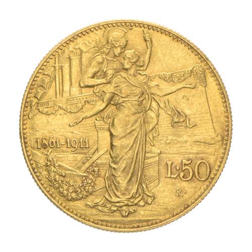 Vittorio Emanuele III - 50 lire ... 
