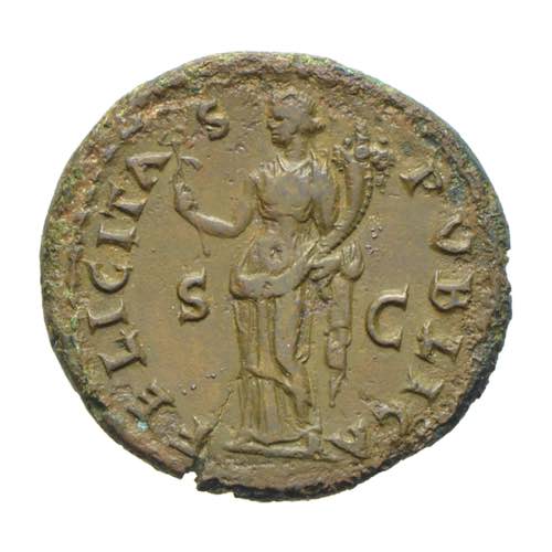 Monete romane - Tito - dupondio ... 
