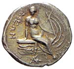 Grecia - Eubea Histiae 313 a.C. dracma Ag. ... 