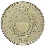 Svizzera - Tiro federale 5 Franchi 1934 ... 