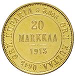 Finlandia - 20 Markkaa 1913 Av. 20 Markkaa ... 