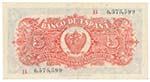 Spagna - Cartamoneta - 5 pesetas 18.07.1937. ... 