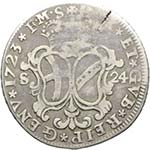 Genova. 24 soldi 1723, ... 