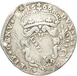Genova. 4 reales 1666, ... 