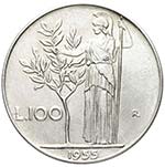 Repubblica Italiana - 100 Lire 1955 Roma, ... 