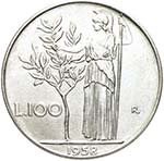 Repubblica Italiana - 100 Lire 1958 Roma, ... 
