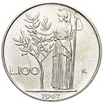 Repubblica Italiana - 100 Lire 1967 Roma, ... 