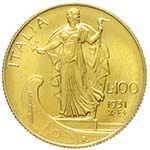 Vittorio Emanuele III 1900-1946. 100 lire ... 