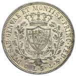 Carlo Felice - 5 lire 1826 Genova P in ovale ... 