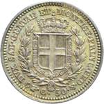 Carlo Alberto - 50 centesimi 1833 Torino P ... 