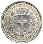 Carlo Alberto - 50 centesimi 1842 Torino P ... 