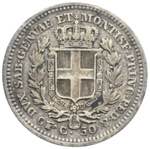 Carlo Alberto - 50 centesimi 1847 Torino P ... 