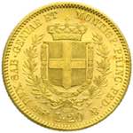 Vittorio Emanuele II - 20 lire 1857 Torino B ... 
