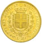 Vittorio Emanuele II - 20 lire 1858 Torino B ... 