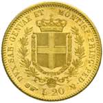Vittorio emanuele II - 20 lire 1859 Torino B ... 