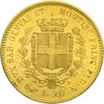 Vittorio Emanuele II - 20 lire 1860 Torino B ... 