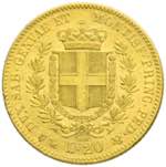 Vittorio Emanuele II - 20 lire 1860 Genova P ... 