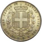 Vittorio Emanuele II - 5 lire 1851 Genova P ... 