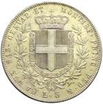 Vittorio Emanuele II - 5 lire 1854 Genova P ... 