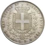 Vittorio Emanuele II - 5 lire 1855 Torino B ... 