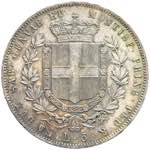 Vittorio Emanuele II - 5 lire 1857 Genova P ... 