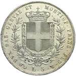 Vittorio Emanuele II - 5 lire 1858 Genova P ... 