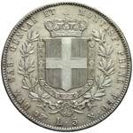 Vittorio Emanuele II - 5 lire 1859 Torino B ... 