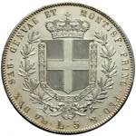 Vittorio Emanuele II - 5 lire 1859 Genova P ... 