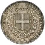 Vittorio Emanuele II - 2 lire 1855 Torino B ... 