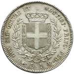Vittorio Emanuele II - Lira argento 1857 ... 