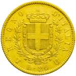 Vittorio Emanuele II - 20 lire 1861 Torino T ... 