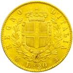 Vittorio Emanuele II - 20 lire 1864 Torino T ... 