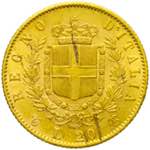 Vittorio Emanuele II - 20 lire 1869 Torino T ... 