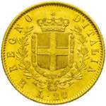 Vittorio Emanuele II - 20 lire 1874 Roma R ... 