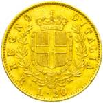 Vittorio Emanuele II - 20 lire 1875 Roma R ... 