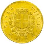Vittorio Emanuele II - 5 lire 1865 Torino T ... 