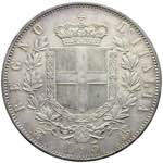 Vittorio Emanuele II - 5 lire 1862 Torino T ... 