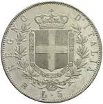 Vittorio Emanuele II - 5 lire 1870 Roma R ... 