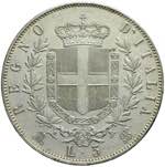 Vittorio Emanuele II - 5 lire 1872 Milano M. ... 