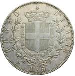 Vittorio Emanuele II - 5 lire 1872 Roma R ... 