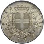 Vittorio Emanuele II - 5 lire 1874 Milano M ... 