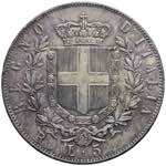 Vittorio Emanuele II - 5 lire 1875 Roma R ... 