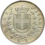 Vittorio Emanuele II - 2 lire 1862 Napoli ... 