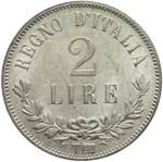 Vittorio Emanuele II - 2 lire 1863 Torino ... 